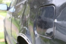 Left Fender Close up of Damage.JPG